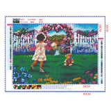 Full Diamond Painting kit - Cute little girl