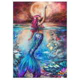 Full Large Diamond Painting kit - Pretty mermaid
