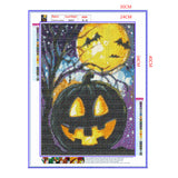 Full Diamond Painting kit - Halloween pumpkin lantern