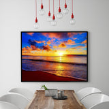 Full Diamond Painting kit - Beautiful beach sunset