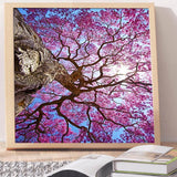 Full Diamond Painting kit - Tree in spring