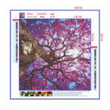 Full Diamond Painting kit - Tree in spring