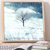 Full Diamond Painting kit - Tree in winter