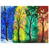 Full Diamond Painting kit - Four Seasons Tree