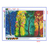 Full Diamond Painting kit - Four Seasons Tree