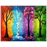 Full Diamond Painting kit - Four Seasons Tree