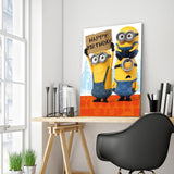 Full Diamond Painting kit - Minions Happy birthday