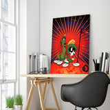 Full Diamond Painting kit - Marvin the Martian and dog