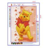 Full Diamond Painting kit - Pooh Bear
