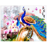 Full Diamond Painting kit - Peacock