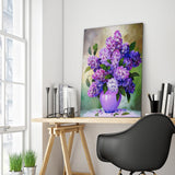 Full Diamond Painting kit - Purple lilac