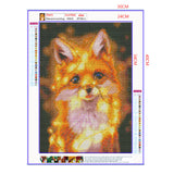 Full Diamond Painting kit - Flashing fox