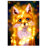 Full Diamond Painting kit - Flashing fox