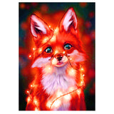 Full Diamond Painting kit - Flashing fox