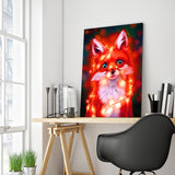 Full Diamond Painting kit - Flashing fox