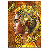 Full Diamond Painting kit - Respectful African Woman