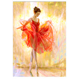 Full Diamond Painting kit - Beautiful ballerina