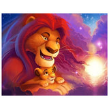 Full Diamond Painting kit - The lion king