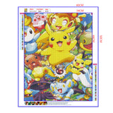 Full Diamond Painting kit - Pikachu (16x20inch)