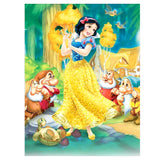 Full Diamond Painting kit - Snow White and the Dwarfs (16x20inch)