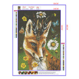 Full Diamond Painting kit - Graceful fox