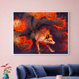 Full Diamond Painting kit - Firefox