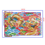 Full Diamond Painting kit - Dragon (16x24inch)