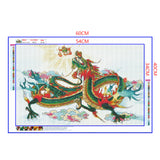 Full Diamond Painting kit - Dragon (16x24inch)