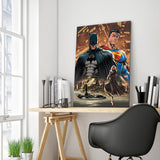 Full Diamond Painting kit - Batman Superman (16x20inch)