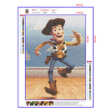 Full Diamond Painting kit - Sheriff Woody