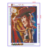 Full Diamond Painting kit - Sheriff Woody