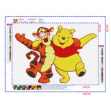 Full Diamond Painting kit - Tigger and pooh