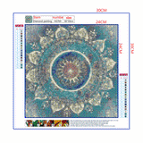 Full Diamond Painting kit - Mandala