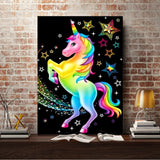 Full Diamond Painting kit - Cute unicorn