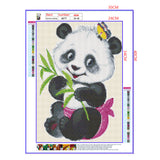 Full Diamond Painting kit - Cute panda