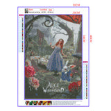 Full Diamond Painting kit - Alice in Wonderland