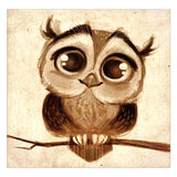 Full Diamond Painting kit - Cute owl