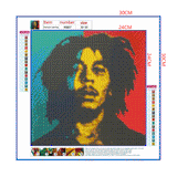 Full Diamond Painting kit - Bob Marley