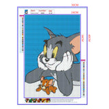 Full Diamond Painting kit - Tom and Jerry