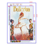 Full Diamond Painting kit - Ballerina