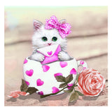 Full Diamond Painting kit - Cute little cat