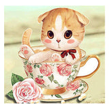 Full Diamond Painting kit - Cute little cat