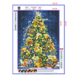 Full Diamond Painting kit - Dolls on christmas tree