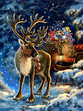 Full Diamond Painting kit - Christmas deer