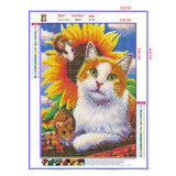 Full Diamond Painting kit - Cat and mouse