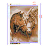 Full Diamond Painting kit - Horses