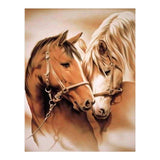 Full Diamond Painting kit - Horses