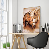 Full Diamond Painting kit - Horses