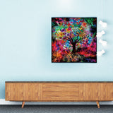 Full Diamond Painting kit - Colorful tree