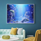 Full Diamond Painting kit - Pisces constellation